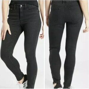 Athleta Women's Sculptek Black Wash Skinny Jean Quartz Size 2 1614